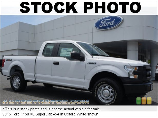Stock photo for this 2015 Ford F150 XL SuperCab 4x4 3.5 Liter DOHC 24-Valve Ti-VCT FFV V6 6 Speed Automatic
