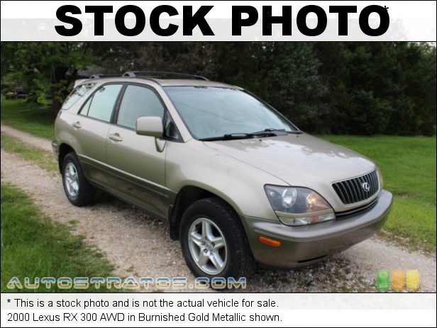 Stock photo for this 2000 Lexus RX 300 AWD 3.0 Liter DOHC 24-Valve V6 4 Speed Automatic