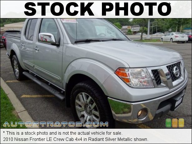 Stock photo for this 2010 Nissan Frontier Crew Cab 4x4 4.0 Liter DOHC 24-Valve CVTCS V6 5 Speed Automatic