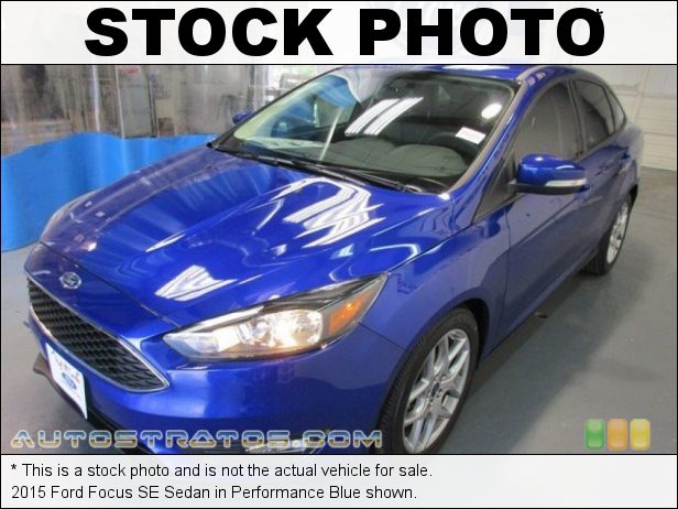 Stock photo for this 2015 Ford Focus SE Sedan 2.0 Liter GDI DOHC 16-Valve Ti-VCT 4 Cylinder 5 Speed Manual