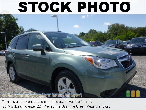 Stock photo for this 2015 Subaru Forester 2.5i Premium 2.5 Liter DOHC 16-Valve VVT Flat 4 Cylinder Lineartronic CVT Automatic