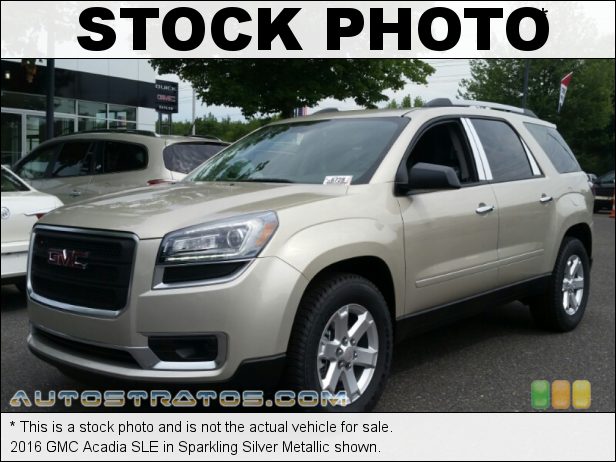 Stock photo for this 2016 GMC Acadia SLE 3.6 Liter DI DOHC 24-Valve VVT V6 6 Speed Automatic
