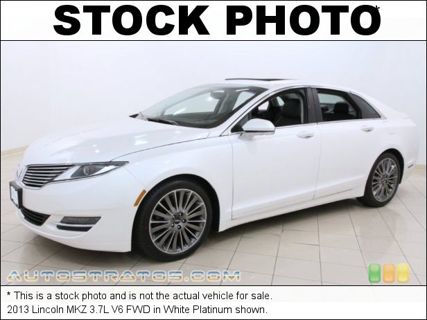Stock photo for this 2013 Lincoln MKZ 3.7L V6 FWD 3.7 Liter DOHC 24-Valve Ti-VCT V6 6 Speed SelectShift Automatic