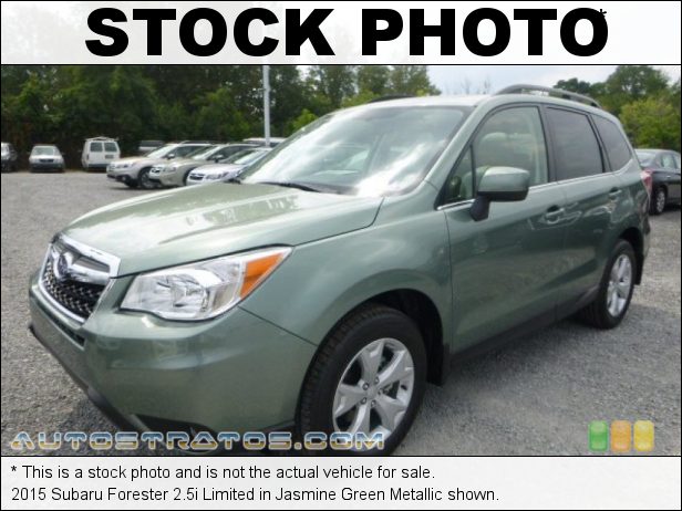 Stock photo for this 2015 Subaru Forester 2.5i Limited 2.5 Liter DOHC 16-Valve VVT Flat 4 Cylinder Lineartronic CVT Automatic