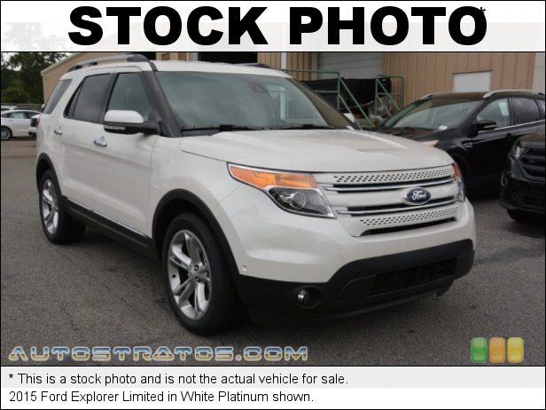 Stock photo for this 2015 Ford Explorer Limited 3.5 Liter DOHC 24-Valve Ti-VCT V6 6 Speed Automatic