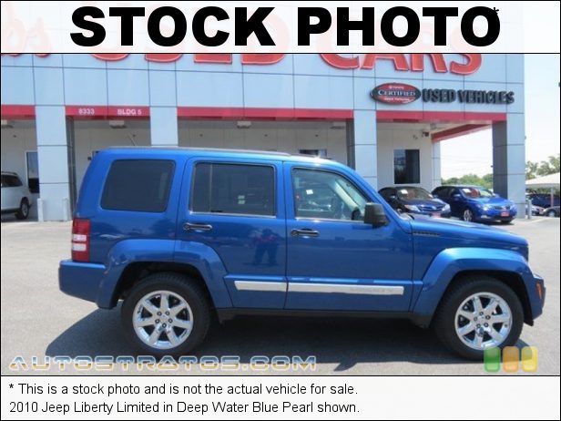 Stock photo for this 2010 Jeep Liberty Limited 3.7 Liter SOHC 12-Valve V6 4 Speed Automatic