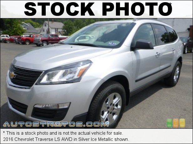 Stock photo for this 2016 Chevrolet Traverse LS AWD 3.6 Liter DI DOHC 24-Valve VVT V6 6 Speed Automatic