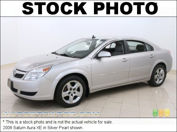 Stock photo for this 2008 Saturn Aura XE 2.4 Liter DOHC 16 Valve VVT 4 Cylinder 4 Speed Automatic