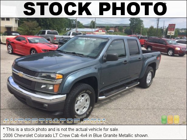 Stock photo for this 2006 Chevrolet Colorado LT Crew Cab 4x4 3.5L DOHC 20V Inline 5 Cylinder 4 Speed Automatic