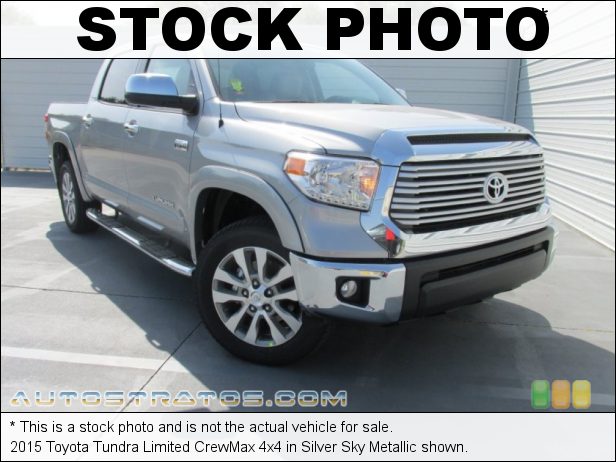 Stock photo for this 2015 Toyota Tundra Limited CrewMax 4x4 5.7 Liter DOHC 32-Valve Dual VVT-i V8 6 Speed Automatic