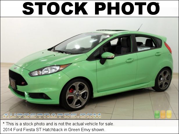 Stock photo for this 2014 Ford Fiesta ST Hatchback 1.6 Liter EcoBoost DI Turbocharged DOHC 16-Valve Ti-VCT 4 Cylind 6 Speed Manual
