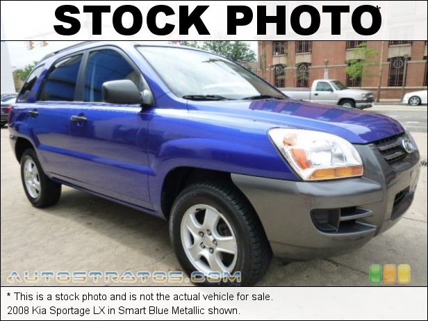 Stock photo for this 2008 Kia Sportage LX 2.0 Liter DOHC 16-Valve VVT 4 Cylinder 4 Speed Automatic