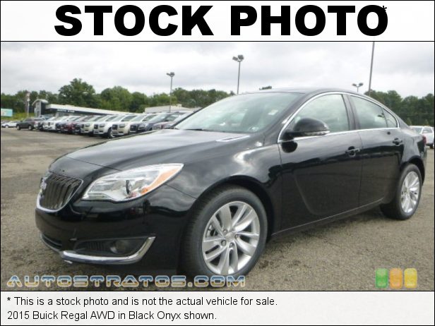 Stock photo for this 2015 Buick Regal AWD 2.0 Liter Turbocharged DOHC 16-Valve VVT 4 Cylinder 6 Speed Automatic