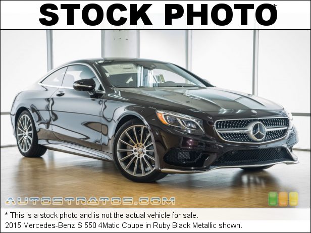 Stock photo for this 2015 Mercedes-Benz S 550 4Matic Coupe 4.6 Liter biturbo DI DOHC 32-Valve VVT V8 7 Speed Automatic