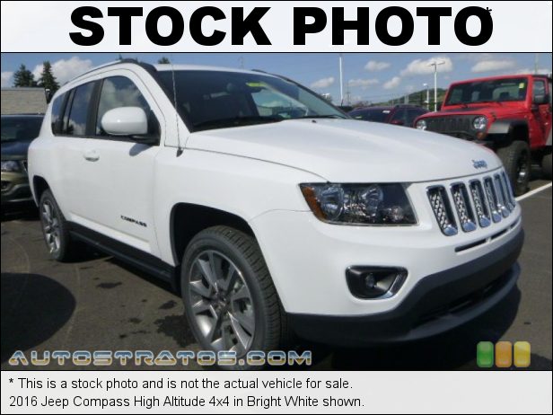 Stock photo for this 2016 Jeep Compass High Altitude 4x4 2.4 Liter DOHC 16-Valve VVT 4 Cylinder 6 Speed Automatic