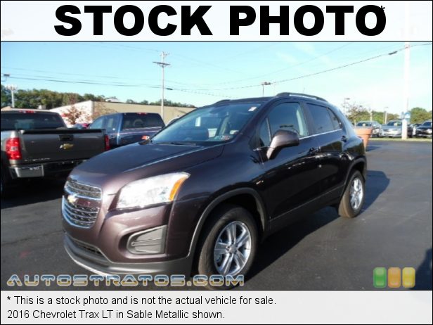 Stock photo for this 2016 Chevrolet Trax LT 1.4 Liter ECOTEC Turbocharged DOHC 16-Valve VVT 4 Cylinder 6 Speed Automatic