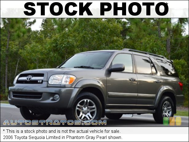 Stock photo for this 2006 Toyota Sequoia Limited 4.7L DOHC 32V i-Force V8 5 Speed Automatic