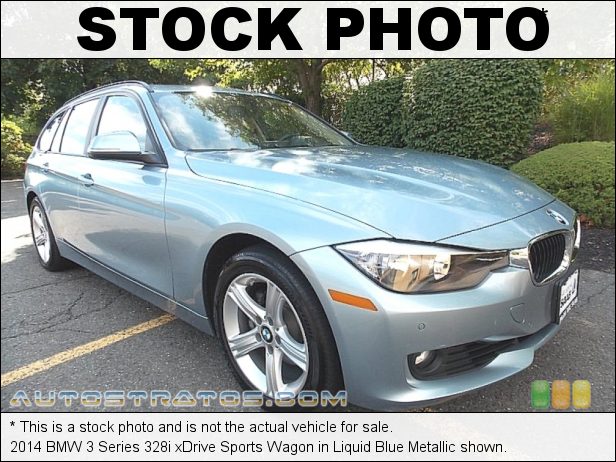 Stock photo for this 2014 BMW 3 Series 328i xDrive Sports Wagon 2.0 Liter DI TwinPower Turbocharged DOHC 16-Valve 4 Cylinder 8 Speed Steptronic Automatic