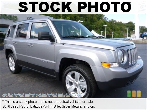 Stock photo for this 2016 Jeep Patriot Latitude 4x4 2.4 Liter DOHC 16-Valve VVT 4 Cylinder 6 Speed Automatic