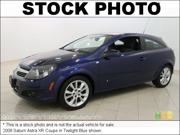 Stock photo for this 2008 Saturn Astra XR Coupe 1.8 Liter DOHC 16-Valve VVT 4 Cylinder 4 Speed Automatic