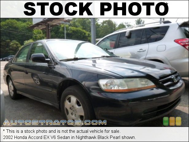 Stock photo for this 2002 Honda Accord EX V6 Sedan 3.0 Liter SOHC 24-Valve VTEC V6 4 Speed Automatic