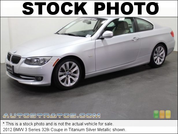 Stock photo for this 2012 BMW 3 Series 328i Coupe 3.0 Liter DOHC 24-Valve VVT Inline 6 Cylinder 6 Speed Steptronic Automatic