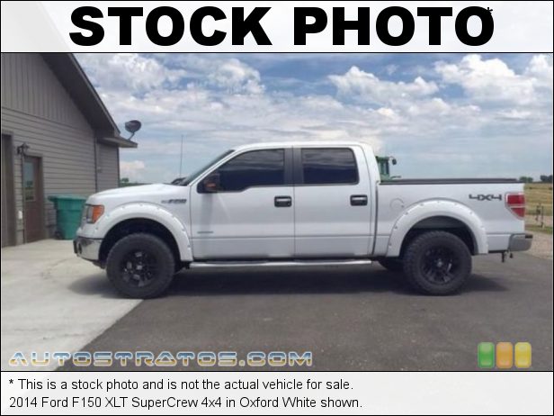 Stock photo for this 2014 Ford F150 XLT SuperCrew 4x4 3.5 Liter EcoBoost DI Turbocharged DOHC 24-Valve Ti-VCT V6 6 Speed Automatic