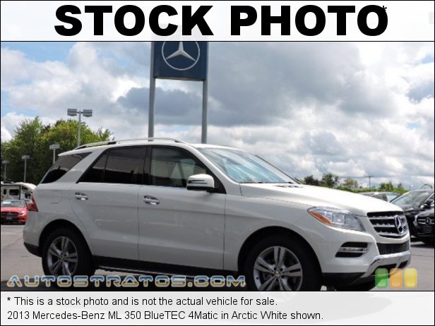 Stock photo for this 2013 Mercedes-Benz ML 350 BlueTEC 4Matic 3.0 Liter BlueTEC Turbocharged DOHC 24-Valve Diesel V6 7 Speed Automatic