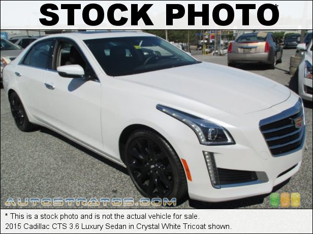 Stock photo for this 2015 Cadillac CTS 3.6 Luxury Sedan 3.6 Liter DI DOHC 24-Valve VVT V6 8 Speed Automatic