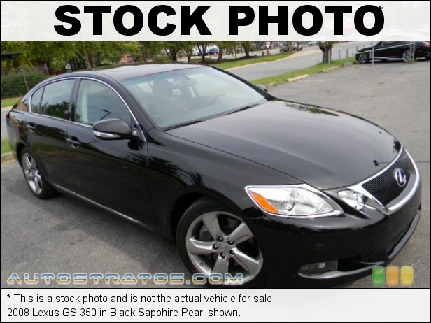 Stock photo for this 2008 Lexus GS 350 3.5 Liter DOHC 24-Valve VVT-i V6 6 Speed Sequential-Shift Automatic