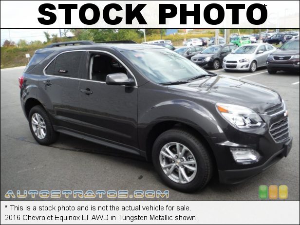 Stock photo for this 2016 Chevrolet Equinox LT AWD 2.4 Liter SIDI DOHC 16-Valve VVT 4 Cylinder 6 Speed Automatic