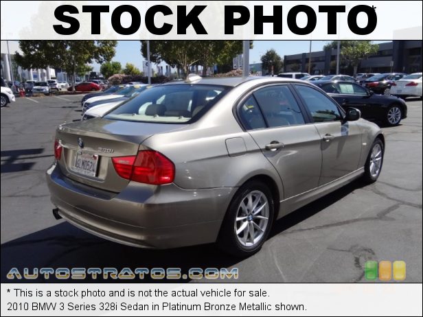 Stock photo for this 2010 BMW 3 Series 328i Sedan 3.0 Liter DOHC 24-Valve VVT Inline 6 Cylinder 6 Speed Steptronic Automatic