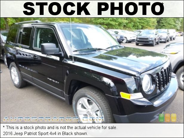 Stock photo for this 2016 Jeep Patriot Sport 4x4 2.4 Liter DOHC 16-Valve VVT 4 Cylinder 6 Speed Automatic