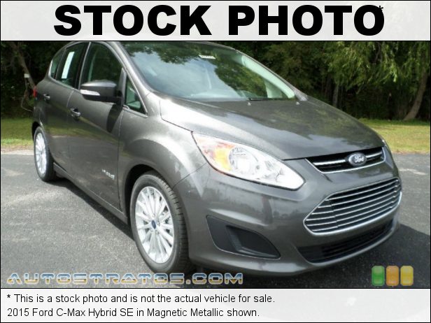 Stock photo for this 2015 Ford C-Max Hybrid SE 2.0 Liter Atkinson-Cycle DOHC 16-Valve 4 Cylinder Gasoline/Elect eCVT Automatic