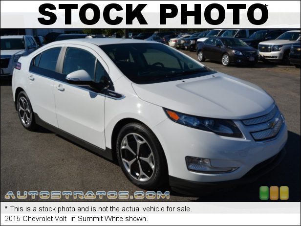 Stock photo for this 2015 Chevrolet Volt  Voltec 111 kW Plug-In Electric Motor/1.4 Liter GDI DOHC 16-Valve 1 Speed Automatic