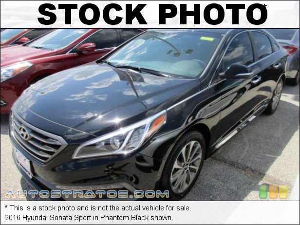 Stock photo for this 2016 Hyundai Sonata  2.4 Liter GDI DOHC 16-Valve D-CVVT 4 Cylinder 6 Speed SHIFTRONIC Automatic