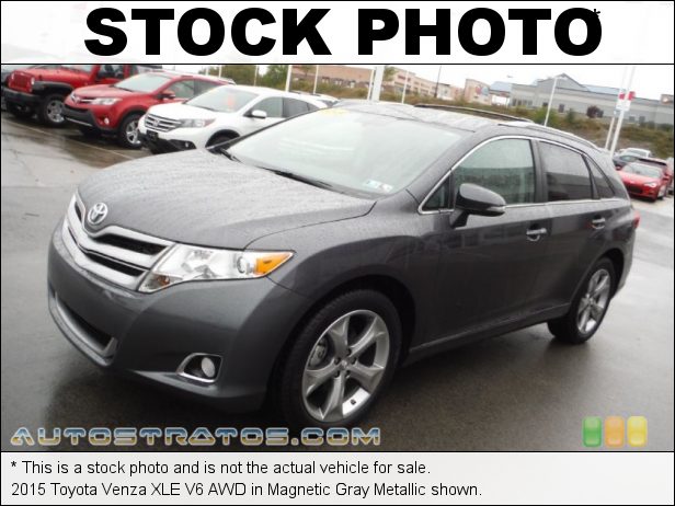 Stock photo for this 2015 Toyota Venza  3.5 Liter DOHC 24-Valve Dual VVT-i V6 6 Speed ECT-i Automatic