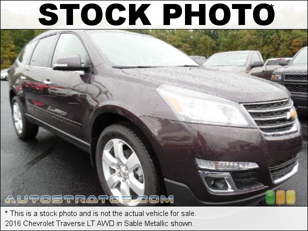Stock photo for this 2016 Chevrolet Traverse LT AWD 3.6 Liter DI DOHC 24-Valve VVT V6 6 Speed Automatic