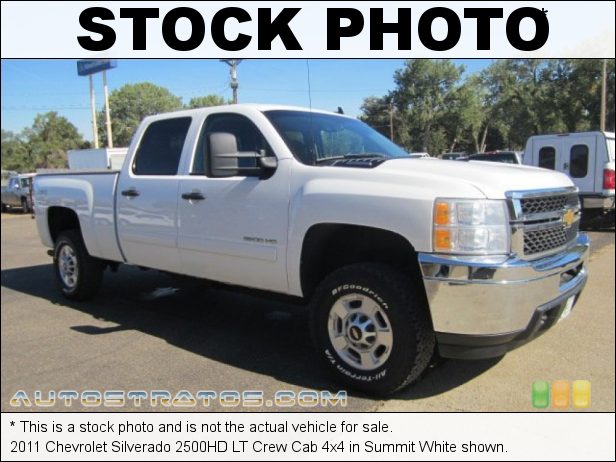 Stock photo for this 2011 Chevrolet Silverado 2500HD LT Crew Cab 4x4 6.0 Liter OHV 16-Valve VVT Vortec V8 6 Speed Automatic