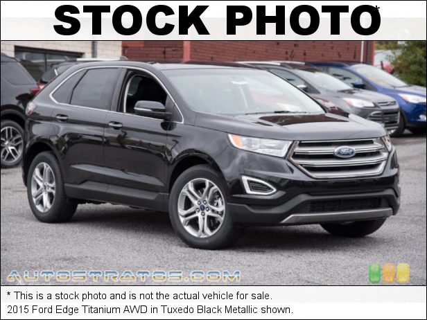 Stock photo for this 2015 Ford Edge Titanium AWD 2.0 Liter DI Turbocharged DOHC 16-Valve EcoBoost 4 Cylinder 6 Speed SelectShift Automatic