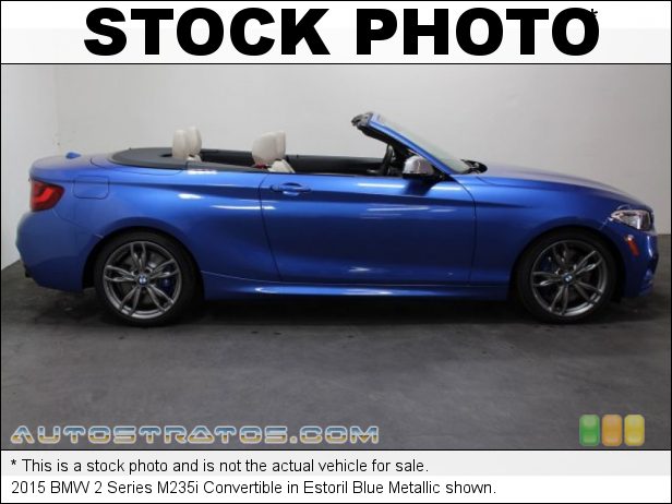 Stock photo for this 2015 BMW 2 Series M235i 3.0 Liter M DI TwinPower Turbocharged DOHC 24-Valve VVT Inline 6 8 Speed Sport Automatic