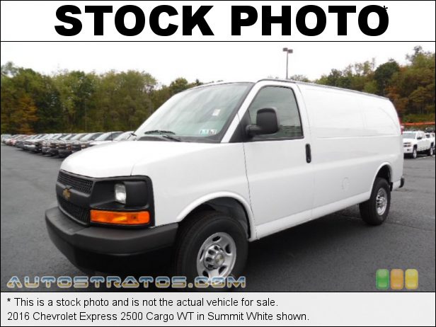 Stock photo for this 2016 Chevrolet Express 2500 Cargo WT 4.8 Liter OHV 16-Valve Votec V8 6 Speed Automatic