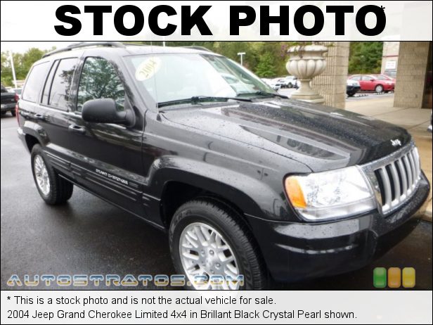 Stock photo for this 2004 Jeep Grand Cherokee Limited 4x4 4.7 Liter SOHC 16V V8 5 Speed Automatic
