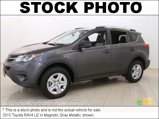 Stock photo for this 2018 Toyota RAV4 LE 2.5 Liter DOHC 16-Valve Dual VVT-i 4 Cylinder 6 Speed ECT-i Automatic