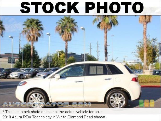Stock photo for this 2010 Acura RDX Technology 2.3 Liter Turbocharged DOHC 16-Valve i-VTEC 4 Cylinder 5 Speed SportShift Automatic