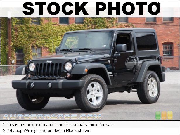 Stock photo for this 2014 Jeep Wrangler 4x4 3.6 Liter DOHC 24-Valve VVT V6 6 Speed Manual