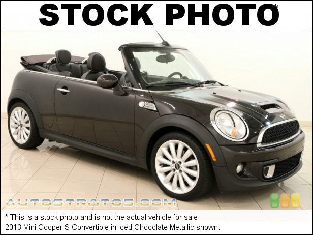 Stock photo for this 2013 Mini Cooper S Convertible 1.6 Liter DI Twin-Scroll Turbocharged DOHC 16-Valve VVT 4 Cylind 6 Speed Steptronic Automatic