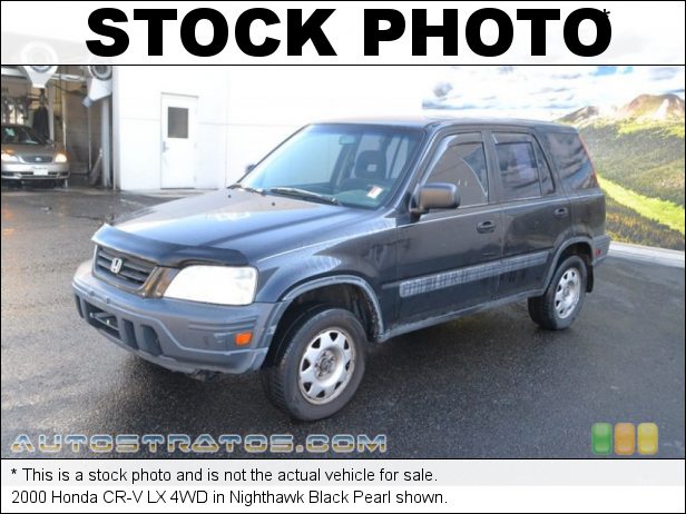 Stock photo for this 2000 Honda CR-V LX 4WD 2.0 Liter DOHC 16-Valve 4 Cylinder 4 Speed Automatic