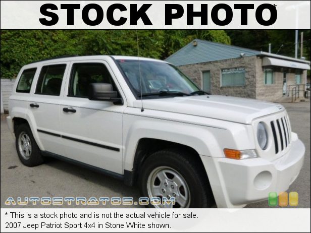 Stock photo for this 2007 Jeep Patriot Sport 4x4 2.4 Liter DOHC 16V VVT 4 Cylinder 5 Speed Manual
