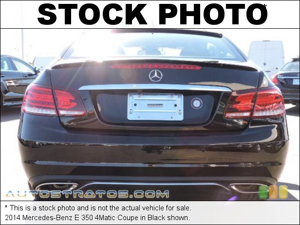 Stock photo for this 2014 Mercedes-Benz E 350 4Matic 3.5 Liter DI DOHC 24-Valve VVT V6 7 Speed Automatic